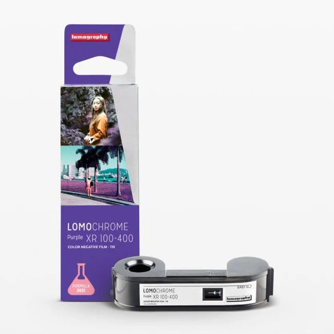 110 Color Film - LomoChrome Purple XR 100-400 (1 Roll)