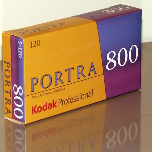 120 Color Film - Kodak Portra 800 (5-Roll Pro Pack)