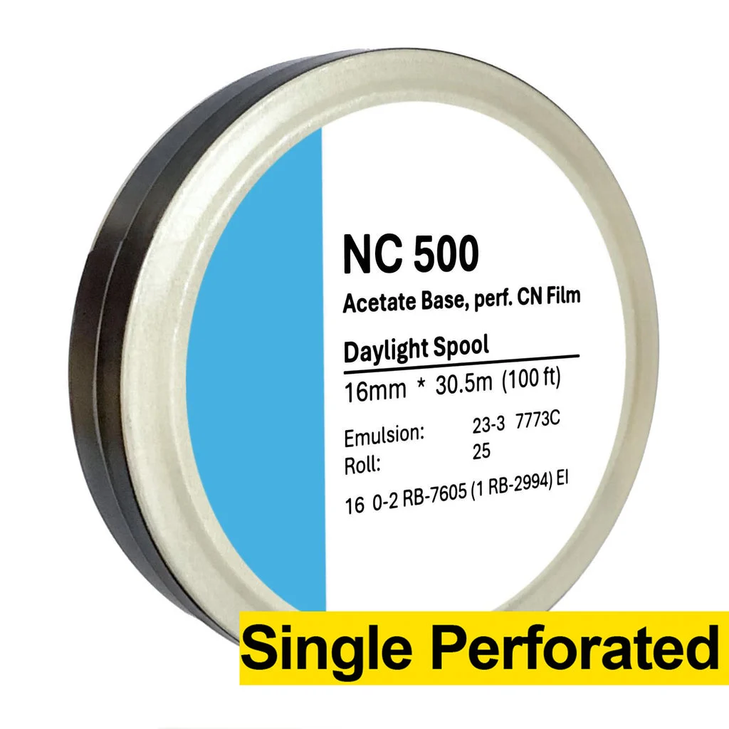 16mm Film - Single Perf - Original Wolfen NC500 - 100 ft