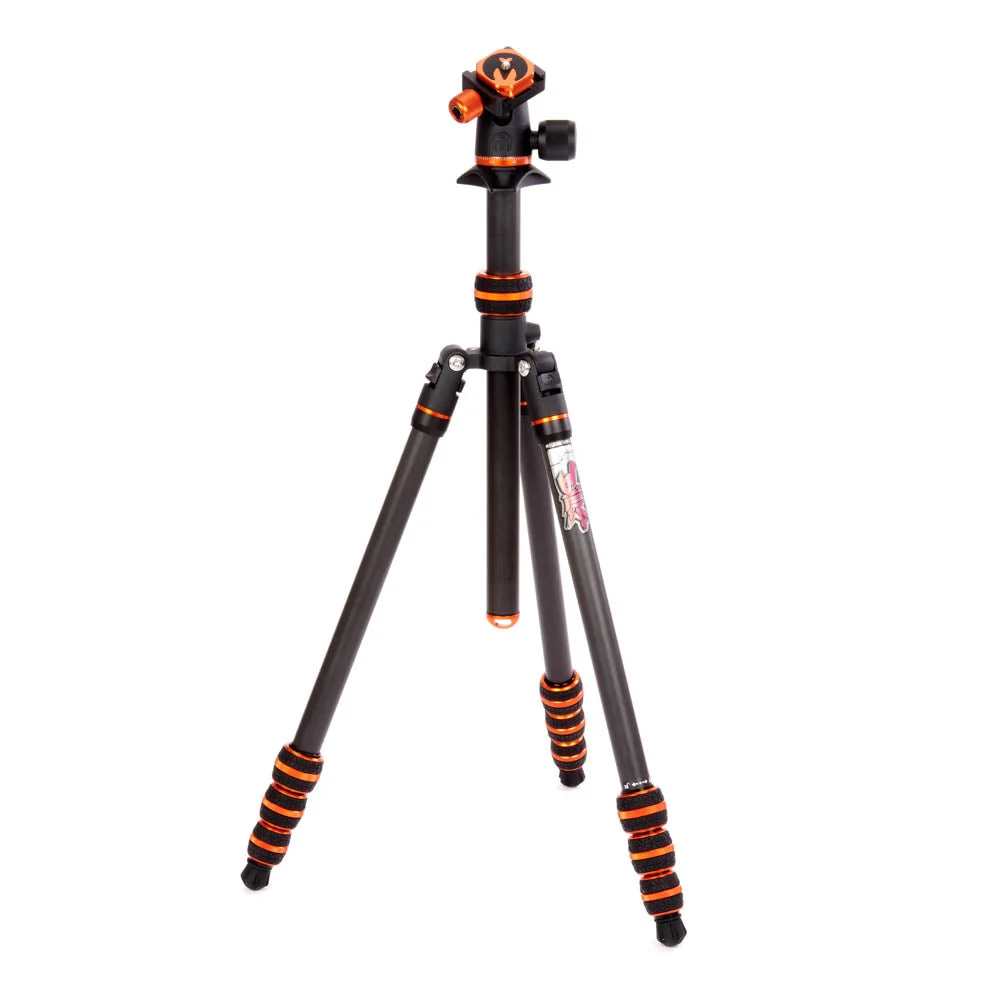 3 Legged Thing Punks Billy 2.0 Carbon Fiber Tripod with AirHed Neo 2.0 Ball Head | Black