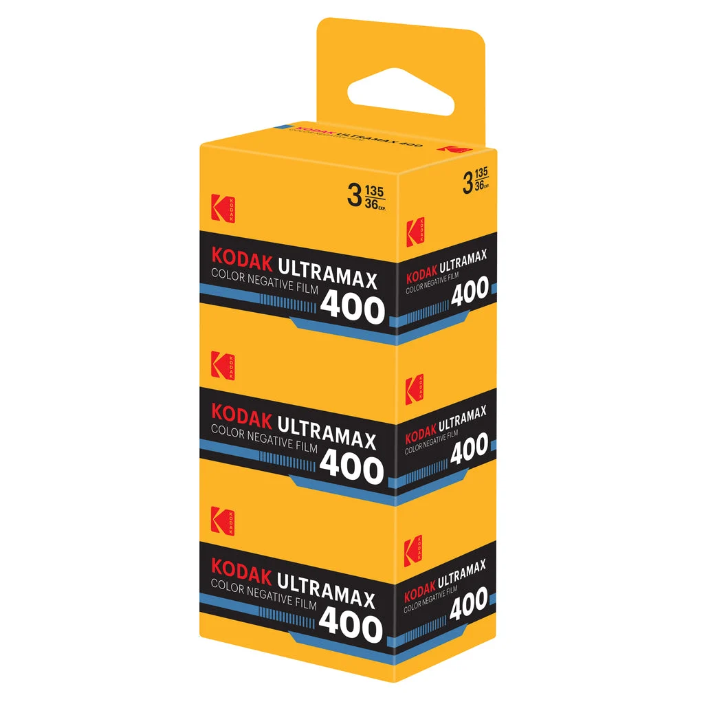 35mm Color - Kodak Gold Max 400 3-Roll Pak (36 exp each)