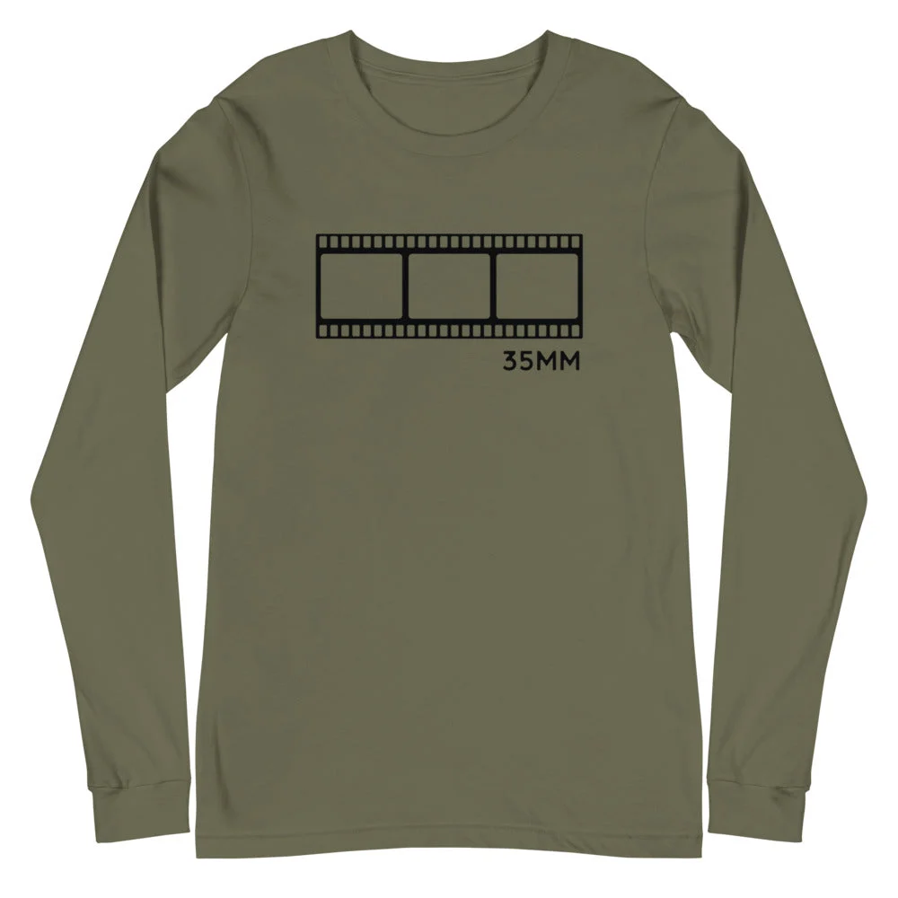 35mm Filmstrip Unisex Long Sleeve Tee