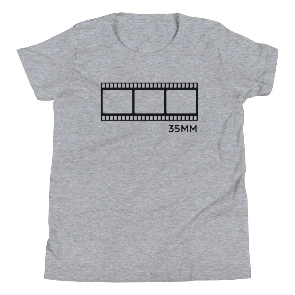 35mm Filmstrip Youth Short Sleeve T-Shirt