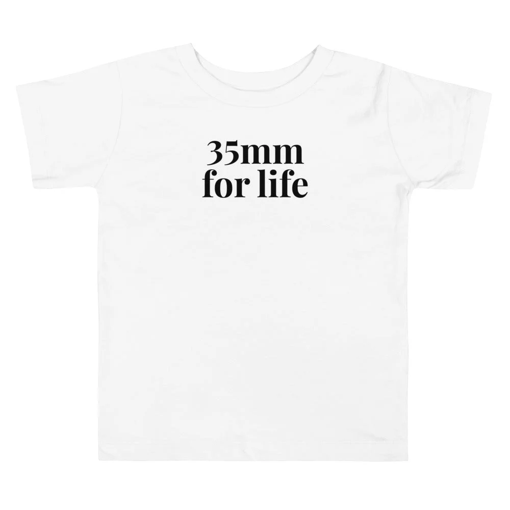 35mm For Life Toddler Short Sleeve Tee