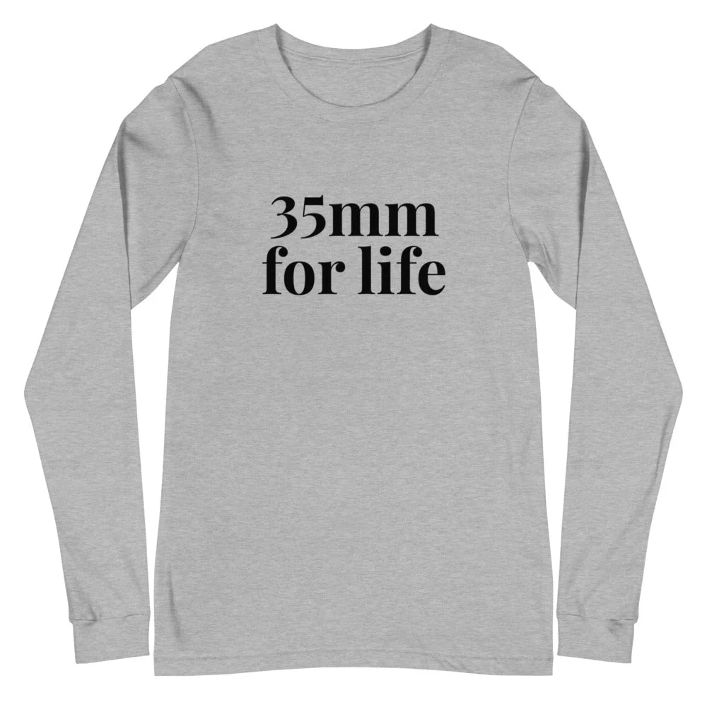 35mm For Life Unisex Long Sleeve Tee