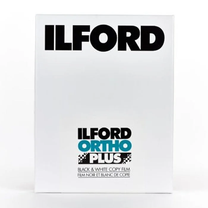 4x5 Sheet Film - Ilford Ortho Plus BW Negative Film (25 Sheets)