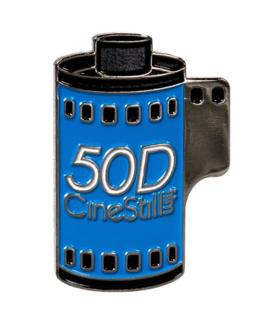 50D FILM ENAMEL PIN