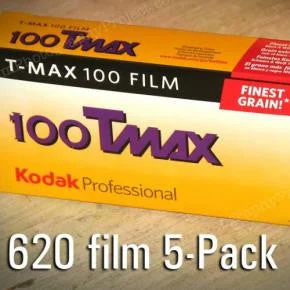 620 BW Film - Kodak T-Max 100 (5-Pak)
