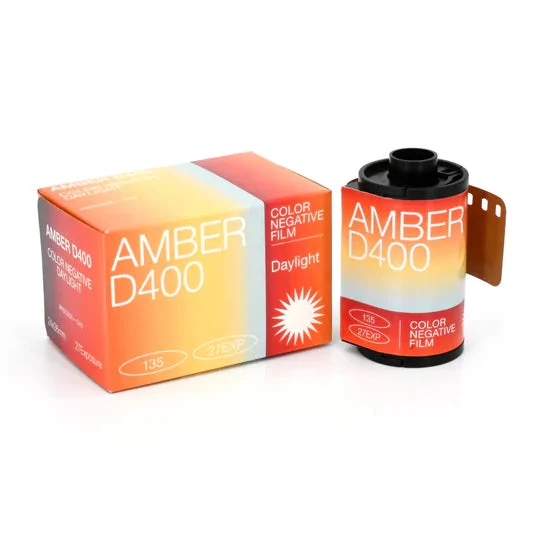 Amber D400 400 ISO Color Negative Movie Film - 35mm - 27 Exposure