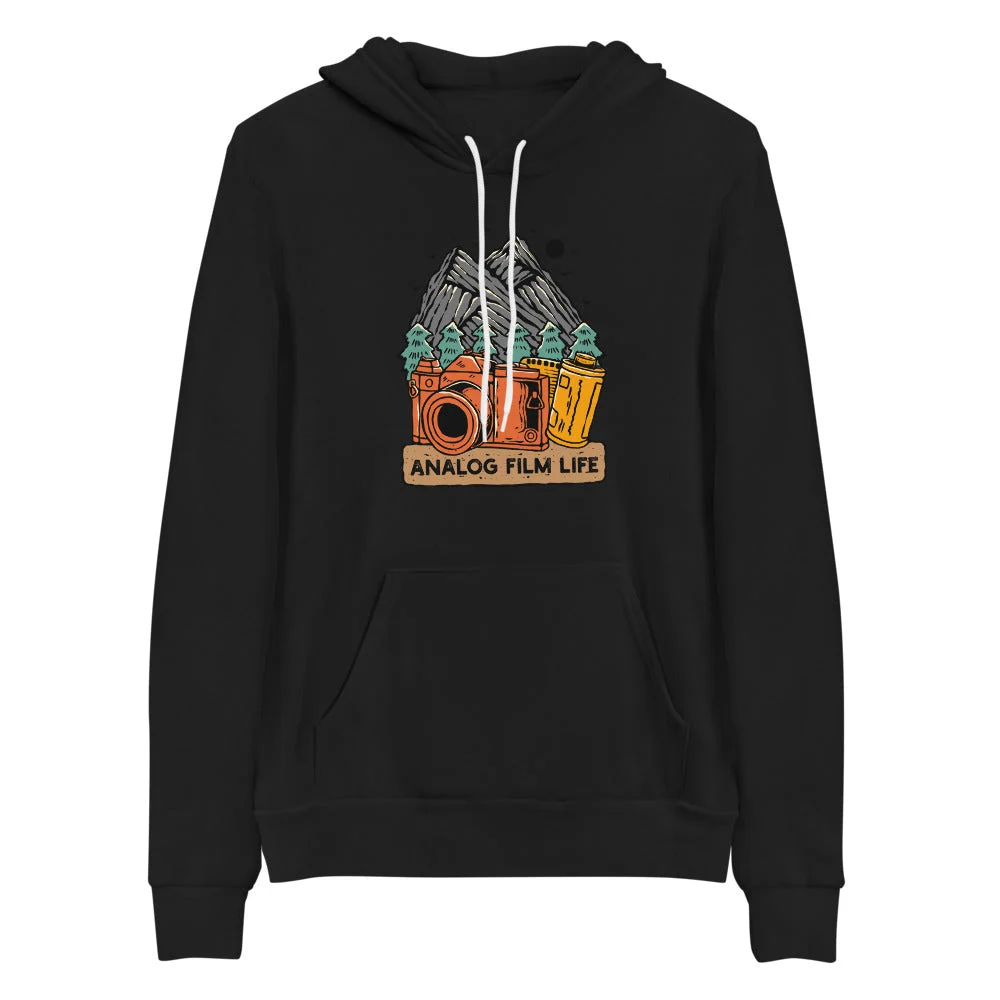 Analog Film Life Mountain Unisex Hoodie