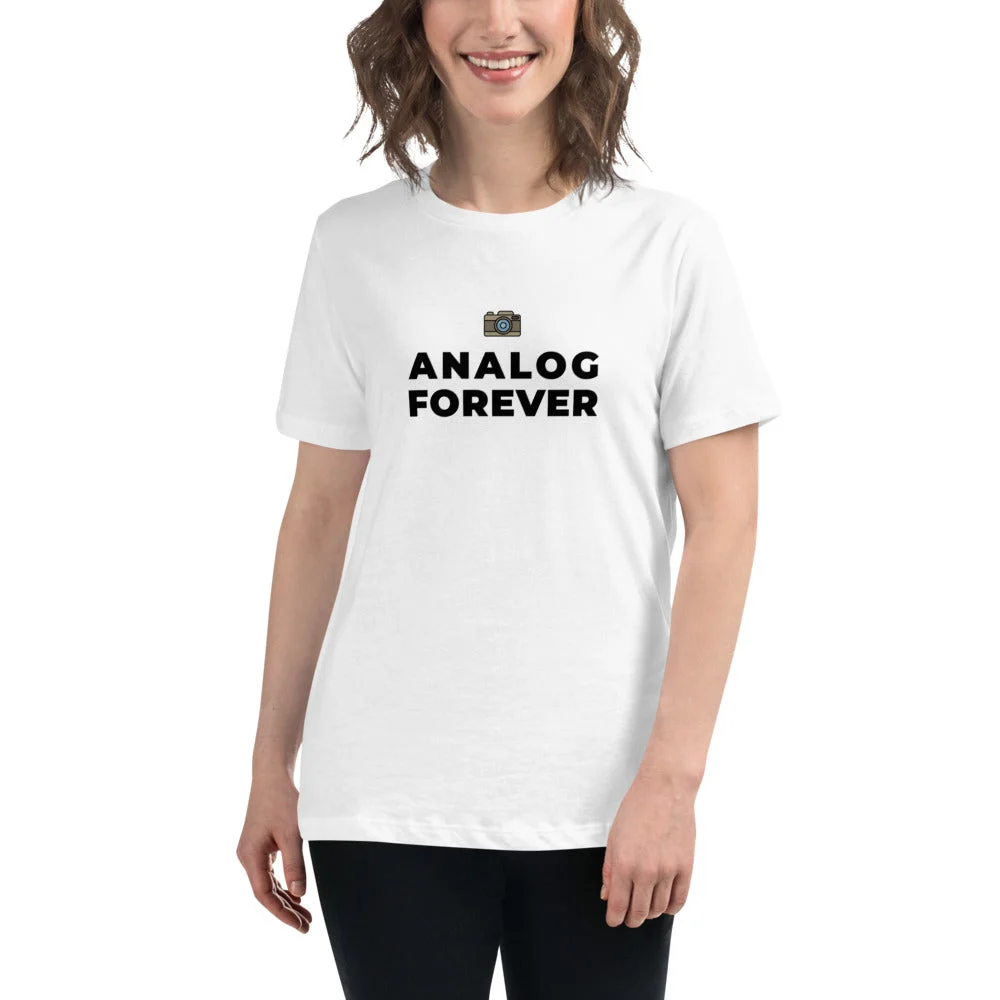 Analog Forever Women's Relaxed T-Shirt