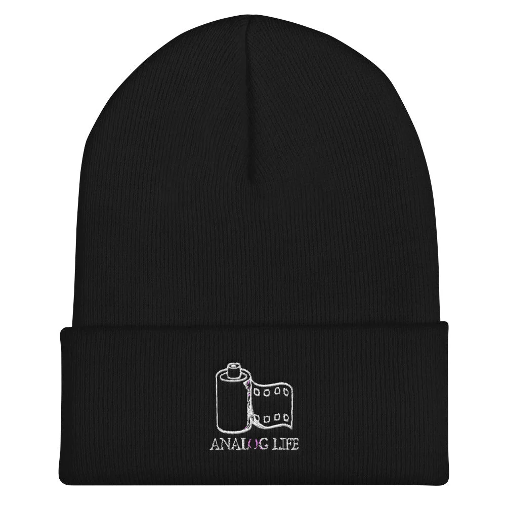 Analog Life Cuffed Beanie