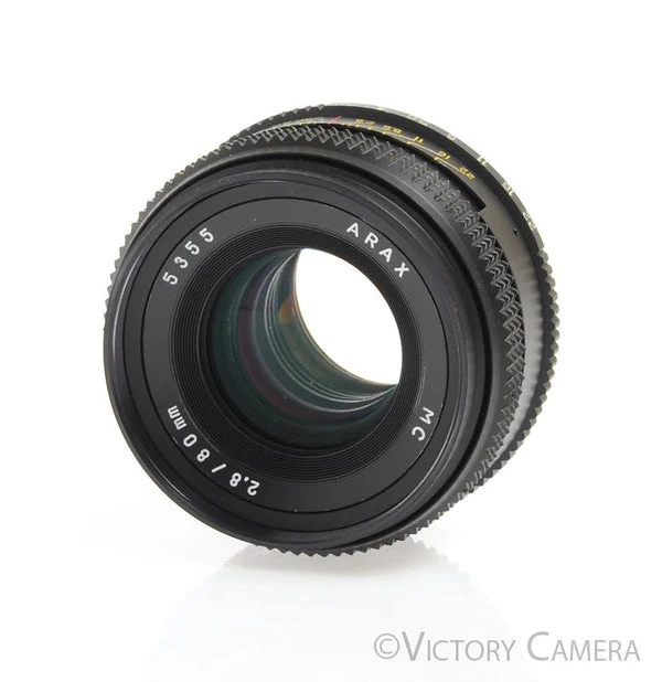 Arax MC 80mm f2.8 Standard Lens for Kiev and Pentacon 6