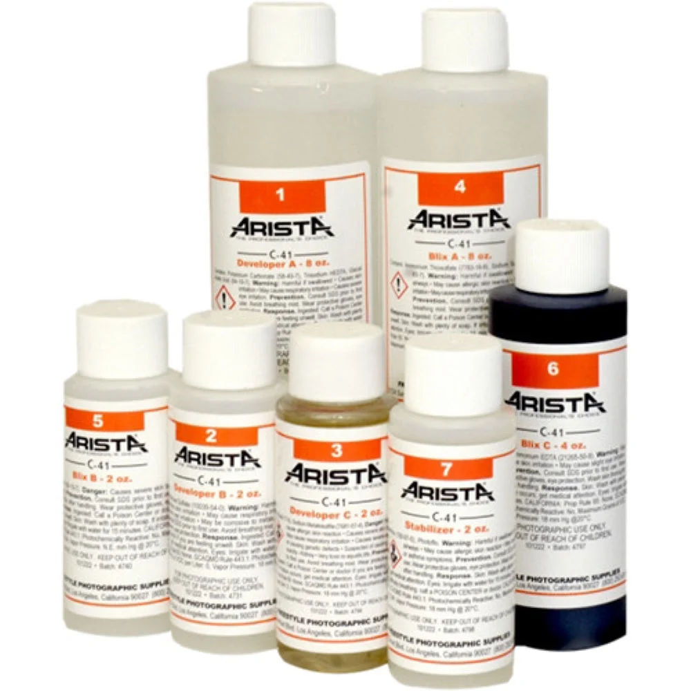 Arista C-41 Liquid Color Negative Film Developing Kit - 1 Quart