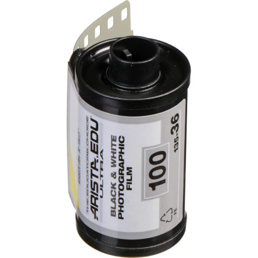Arista EDU Ultra 100 Black and White Negative Film (35mm Roll Film, 36 Exposures)