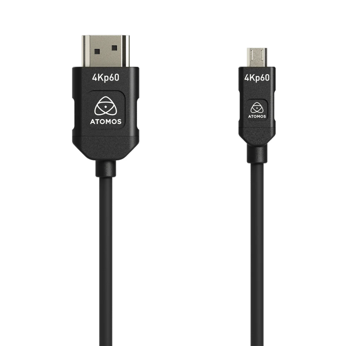 Atomos Micro to Full HDMI 4K60p HDMI Silicon Cable, 17.72" (45cm)