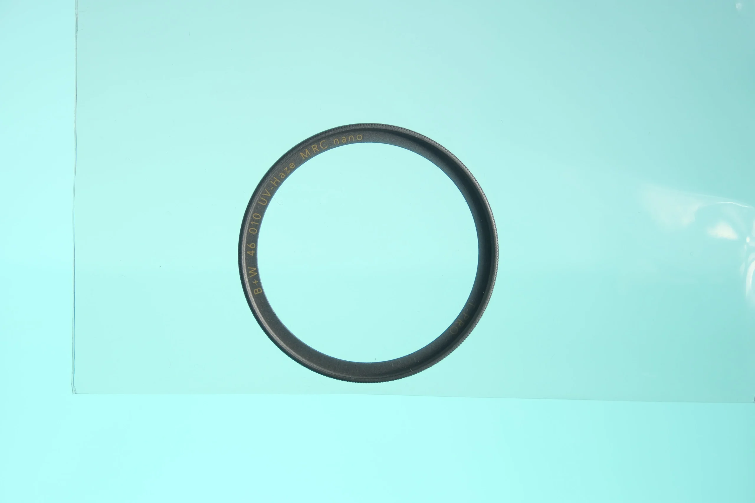 B+W 46 010 UV Haze MRC Nano 46mm Filter - Titanium Grey