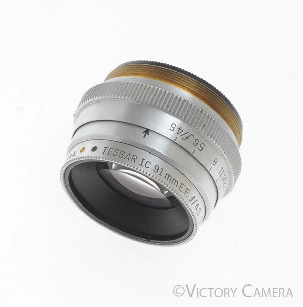 Bausch & Lomb 91mm f4.5 Tessar 1C Leica Lens (Head Only) [EXC-]