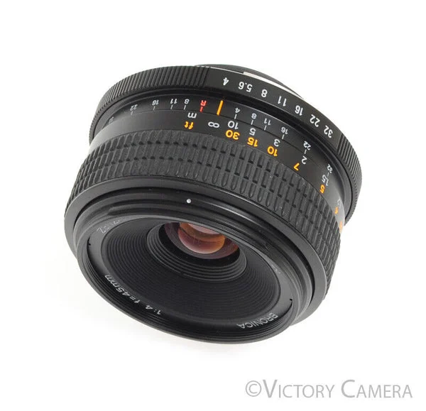 Bronica Zenzanon-RF 45mm F4 Wide-Angle Prime Lens w/ Finder[EXC+]