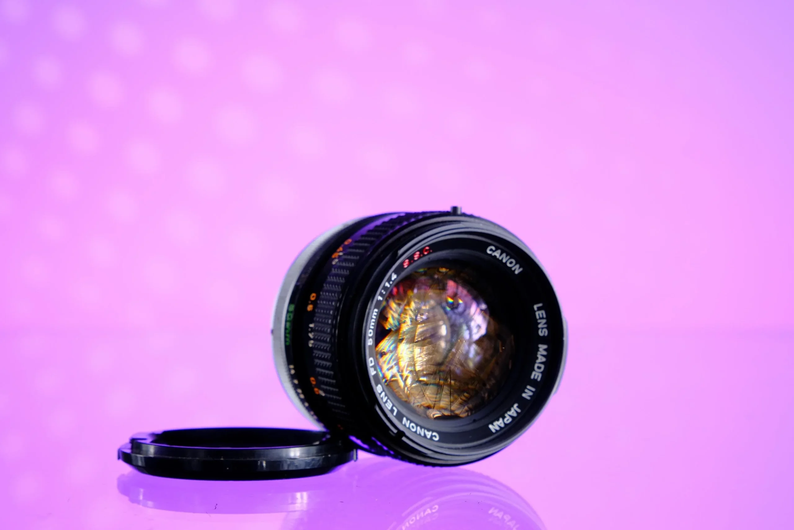 Canon 50mm f/1.4 SSC Canon FD Mount Lens
