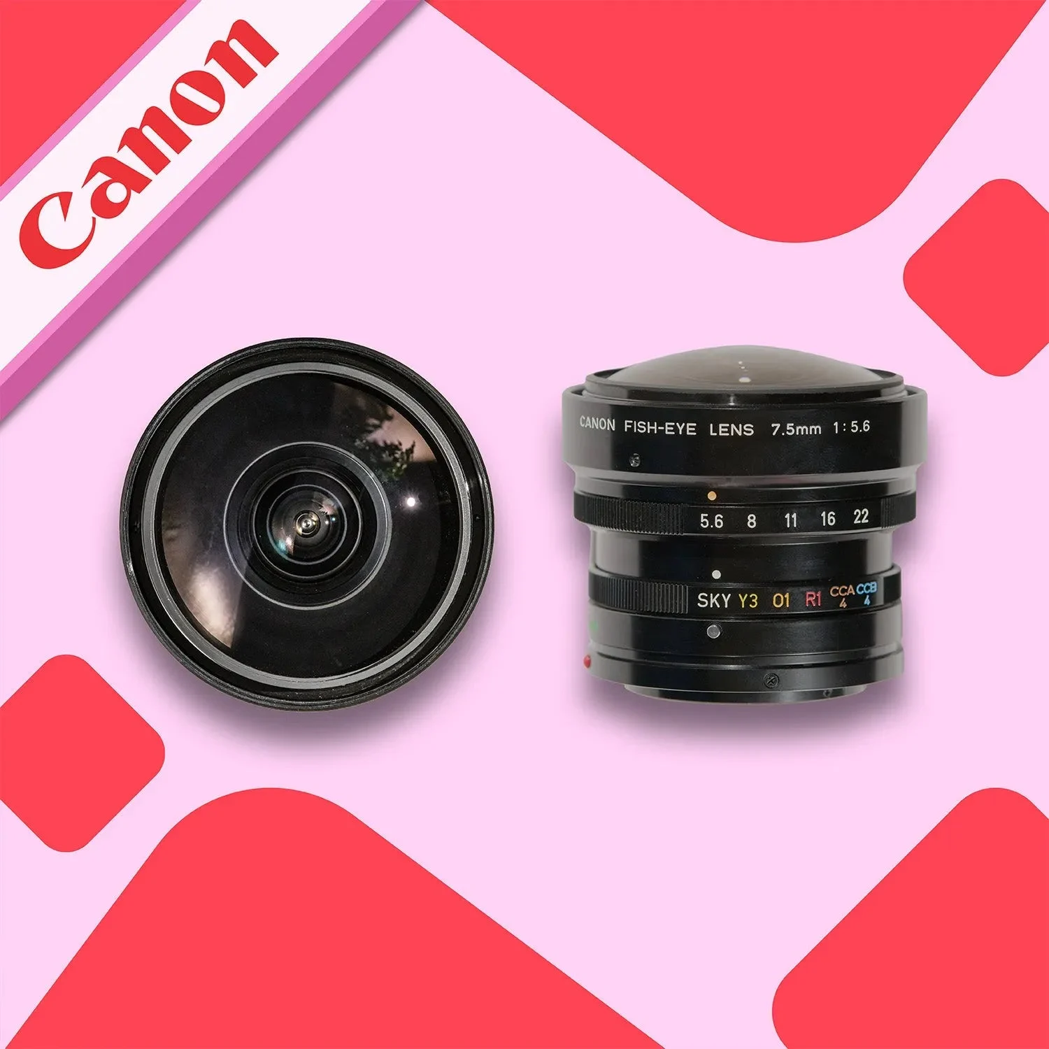 Canon 7.5mm f/5.6 Fisheye Lens
