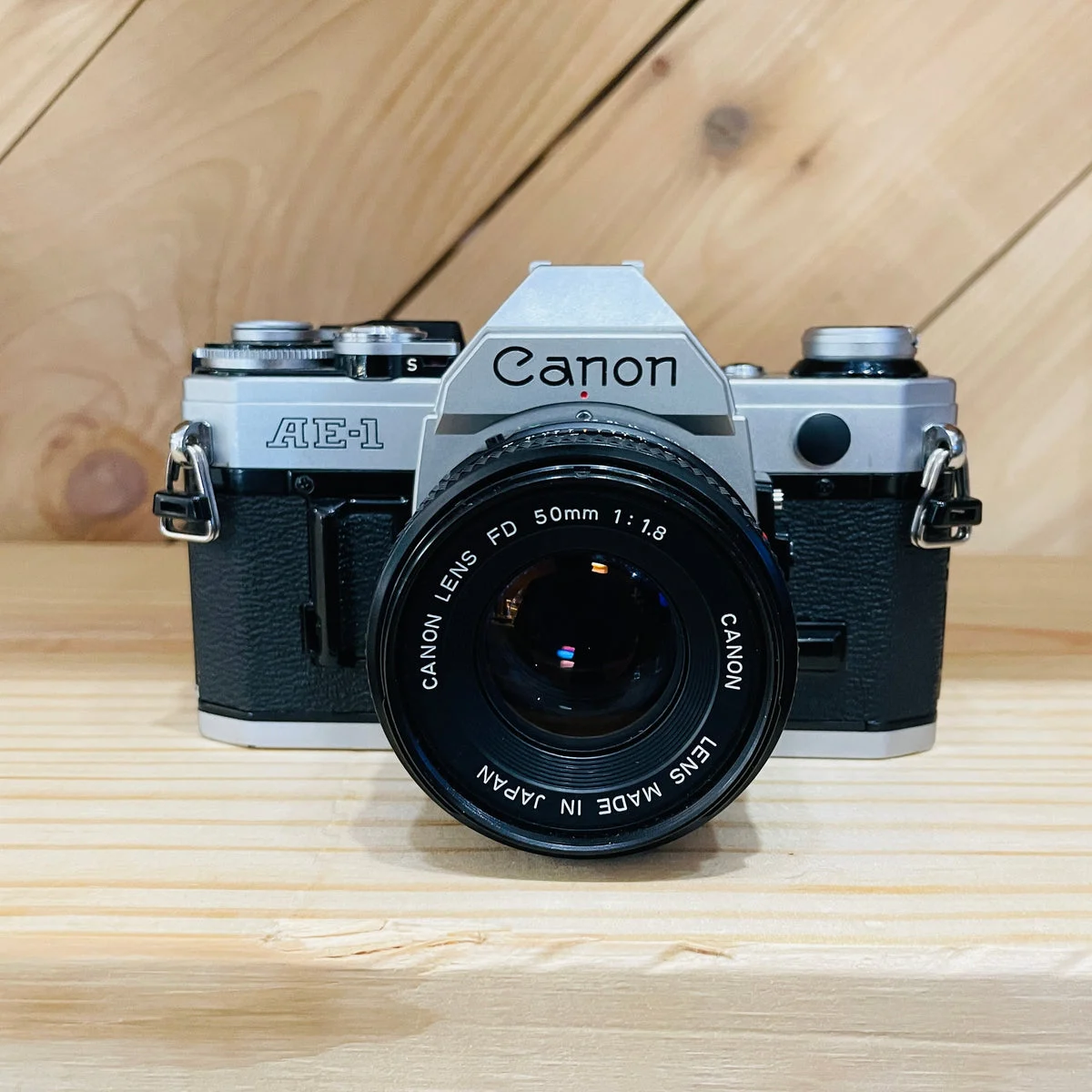 Canon AE-1 W/ 50mm 1.8 FD Lens S#4183005