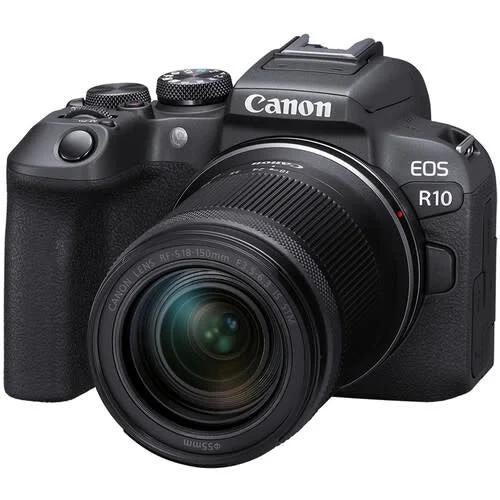 Canon EOS R10 APS-C Mirrorless Camera w/ RF-S 18-150 Lens- R-Series