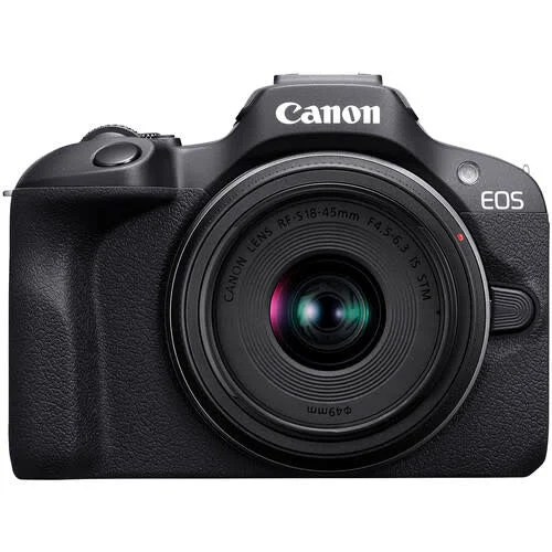 Canon EOS R100 APS-C Mirrorless R-Series Camera with RF-S 18-45mm Lens Kit