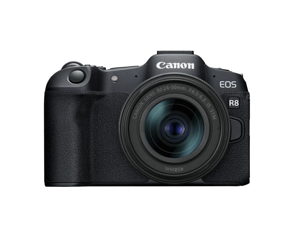 Canon EOS R8 Full-Frame Mirrorless R-Series Camera w/ RF 24-50mm IS STM Lens Kit