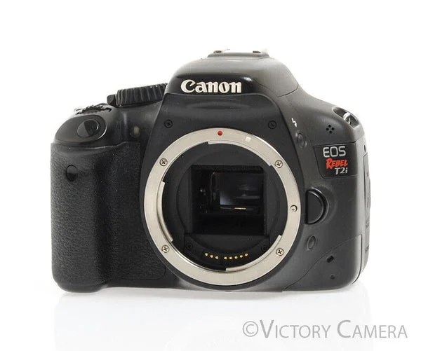 Canon EOS Rebel T2i 18MP DSLR Camera Body [AS-IS]