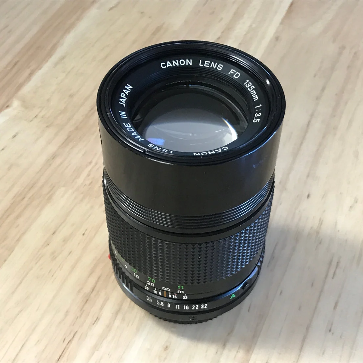 Canon FD 135mm f/3.5
