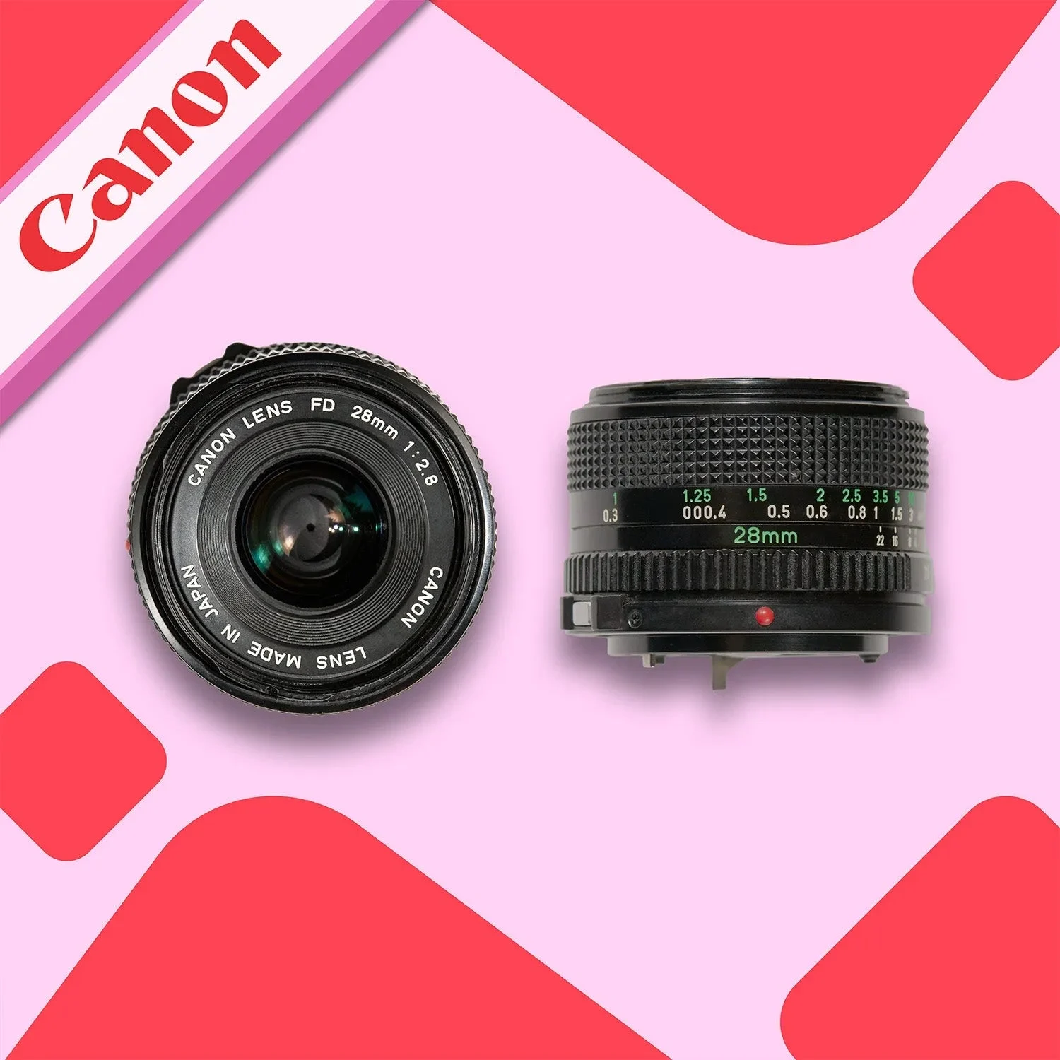 Canon FD 28mm f/2.8 Lens