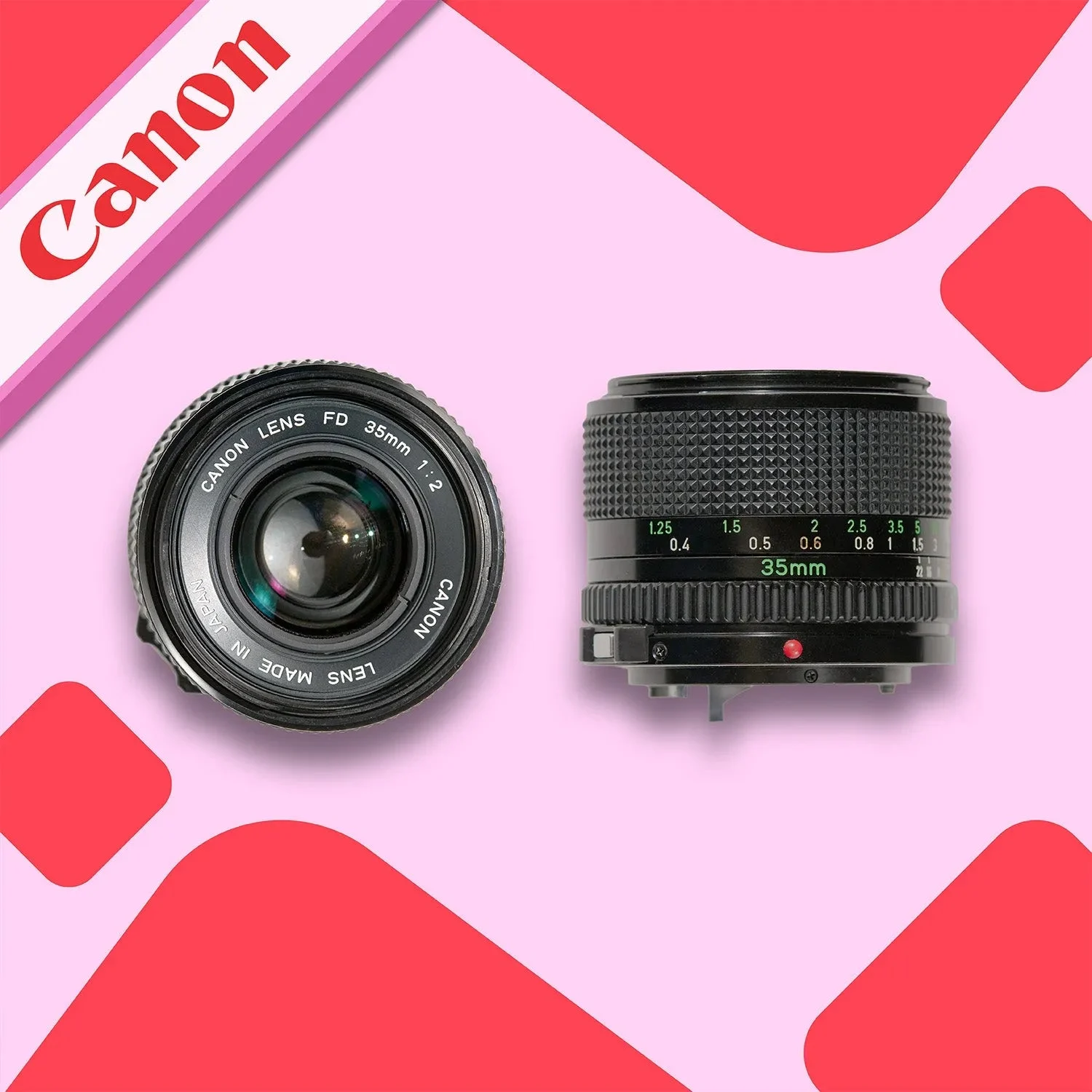 Canon FD 35mm f/2 Lens