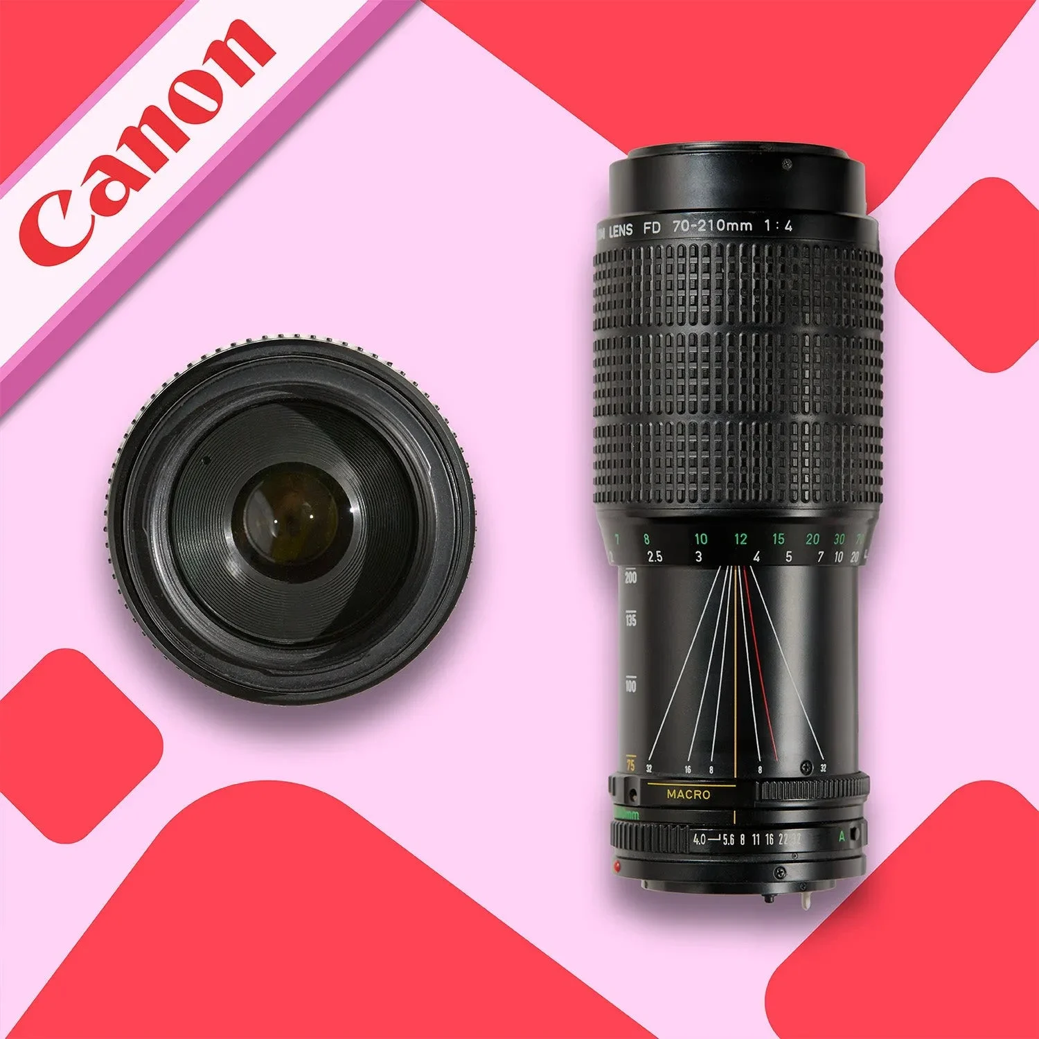 Canon FD 70-210mm f/4 Lens