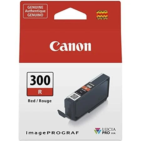 Canon Ink PFI-300 Red for imagePROGRAF PRO 300 printer