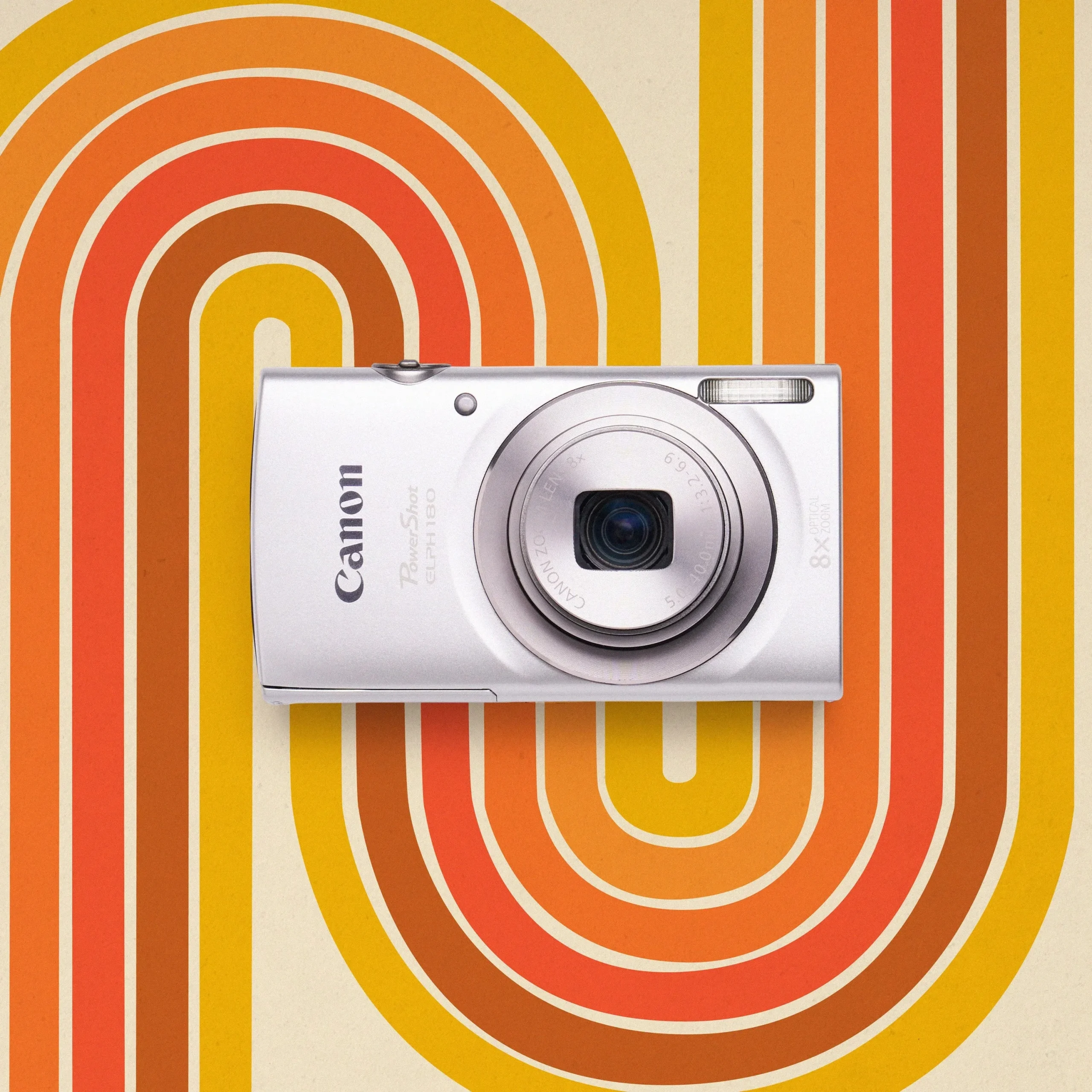 Canon Powershot ELPH 180 | Retro Digicam Point and Shoot Digital Camera