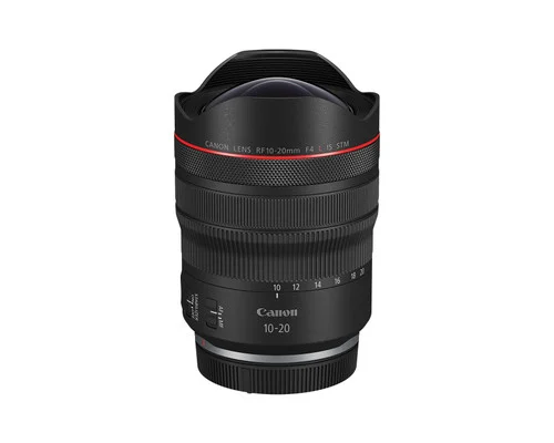Canon RF 10-20mm F4 L IS STM lens