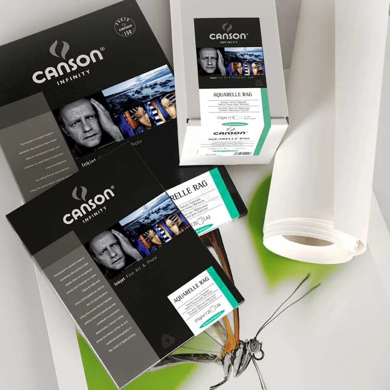 Canson Arches Aquarelle Rag 310gsm 11x17 - 25 sheet