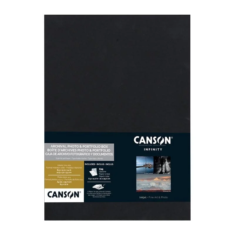 Canson Archival Photo Storage Box - 8.5x11/A4