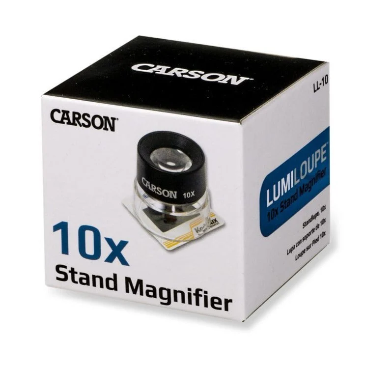 Carson LL-10 10x LumiLoupe Stand Magnifier Loupe