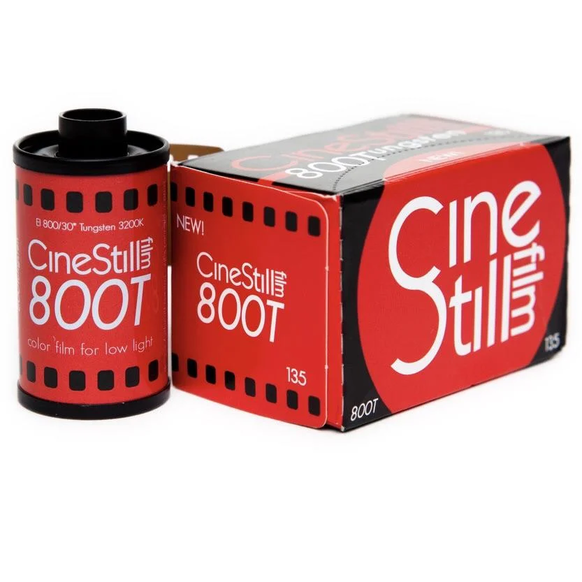 CineStill 800t Tungsten High-Speed Color Film - 35mm - 36 Exposure