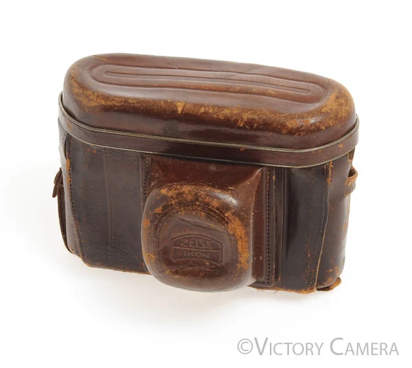 Contax Genuine Brown Leather Ever Ready Case for III Rangefinder [EXC-]