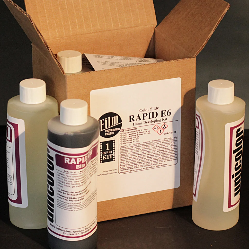 Darkroom Supplies - FPP E6 Color Slide Ektachrome Development Kit