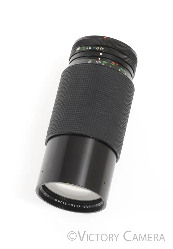 Deitz Premium MC 70-210mm f3.5 Macro Telephoto Lens for Canon FD [EXC]