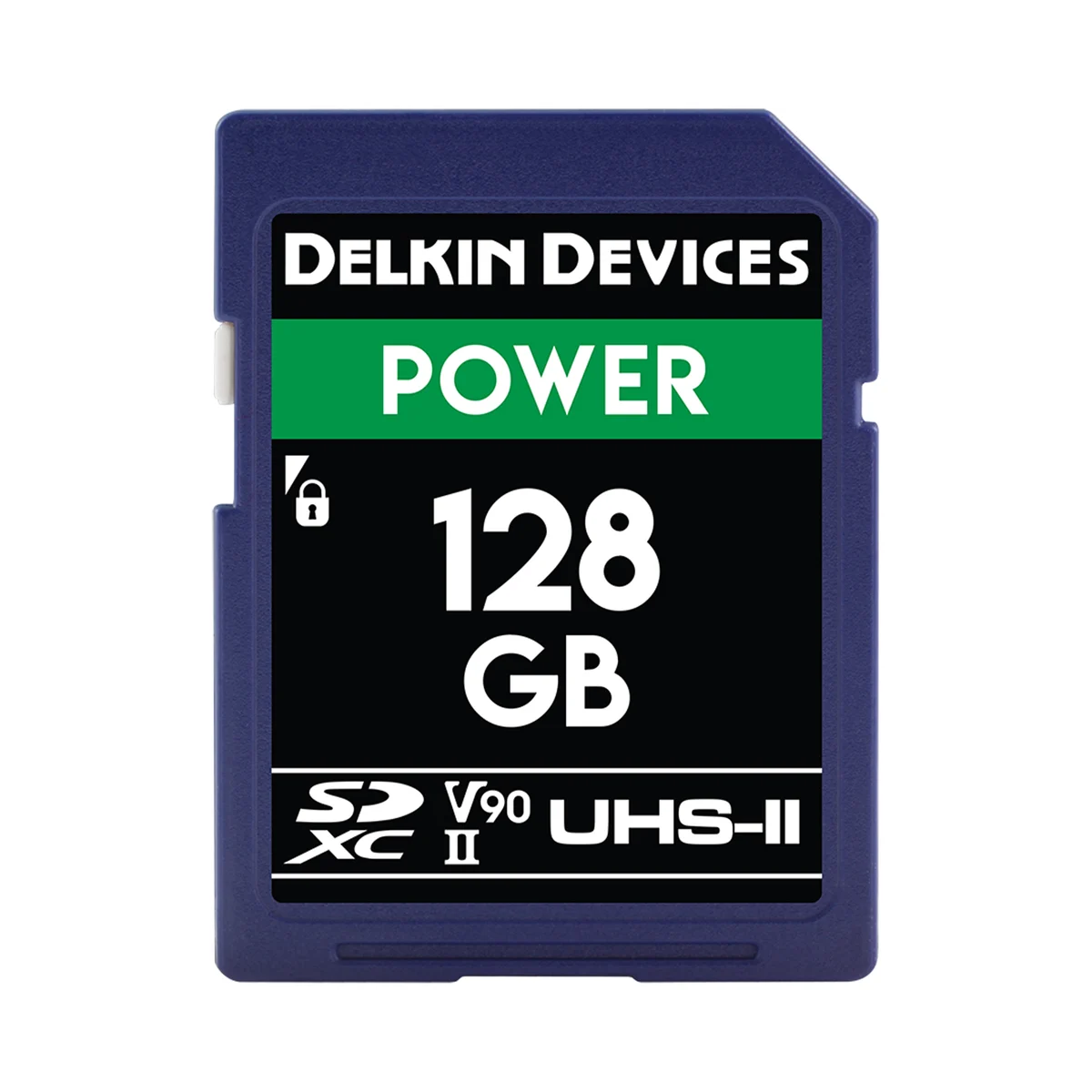 Delkin Devices 128GB POWER UHS-II (U3/V90) SDXC Memory Card
