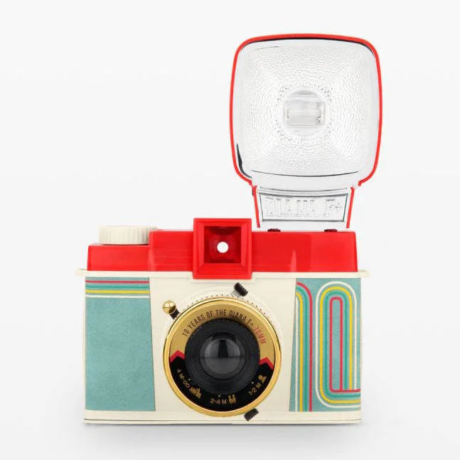 Diana F+ Medium Format Camera and Flash - 10 Year Anniversary Edition