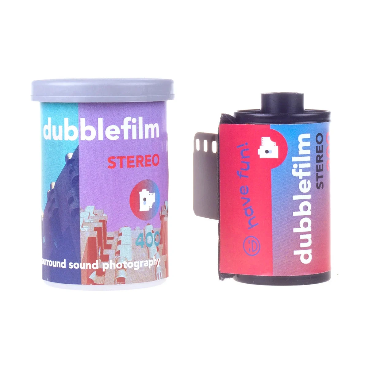 DubbleFilm Stereo 400 Color Negative Film - 35mm Roll Film - 36 Exposures