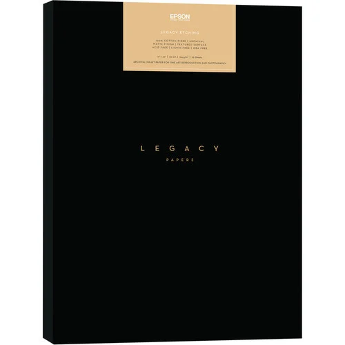 Epson Legacy Etching Paper - 17x22" 25 Sheets