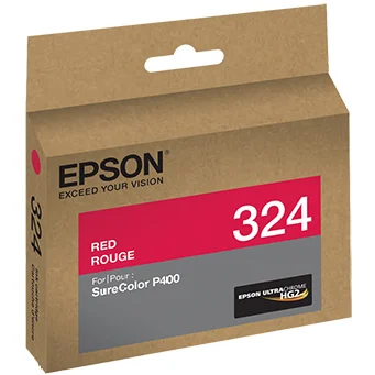 Epson T324 UltraChrome HG2 Ink Cartridge - Red