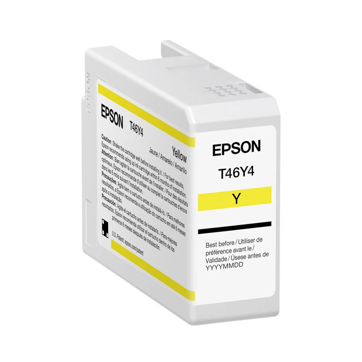 Epson T46Y4 UltraChrome Pro10 Yellow Ink Cartridge for SureColor P900 Printer - 50mL